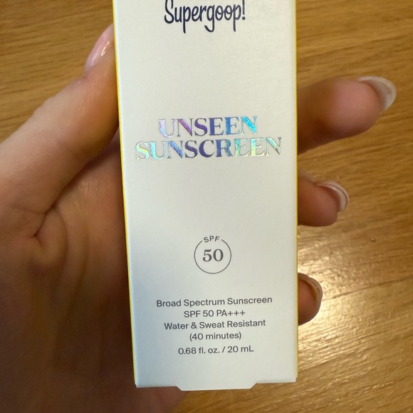 Supergoop Unseen Sunscreen Broad Spectrum SPF 50 - Travel Size 0.68 Fl oz/20 ml - Picture 3 of 7